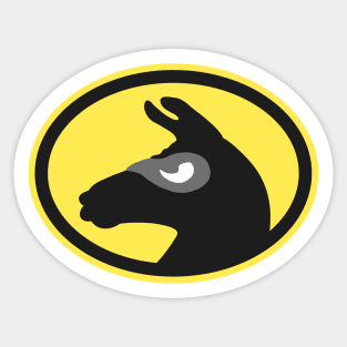 Super Llama Sticker